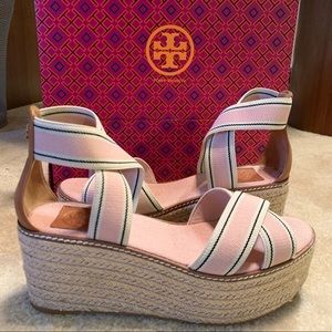 Tory Burch Frieda Espadrille Platform Sandal